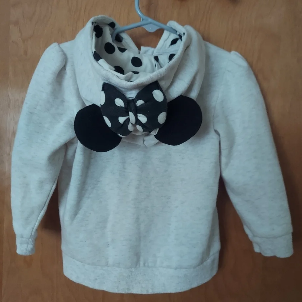 Minnie Mouse zipper hoodie,  18-24 months, jacket